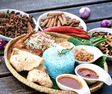 Cultural Malay meal