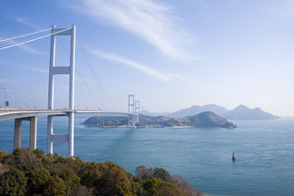 Beautiful scenery from Omishima island