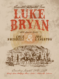 Luke Bryan - Ruoff Poster 2019