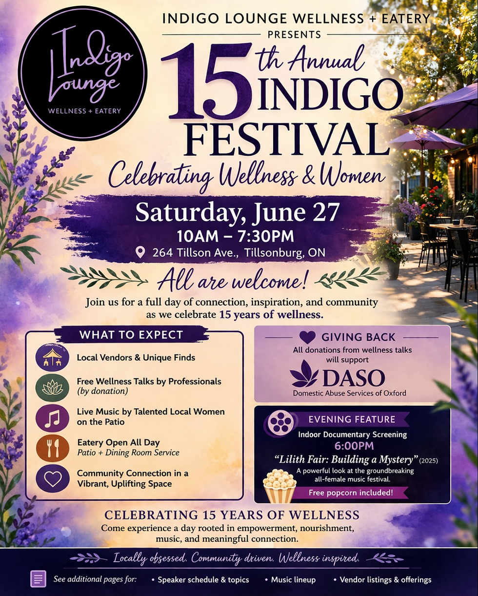 15th Annual Indigo Festival