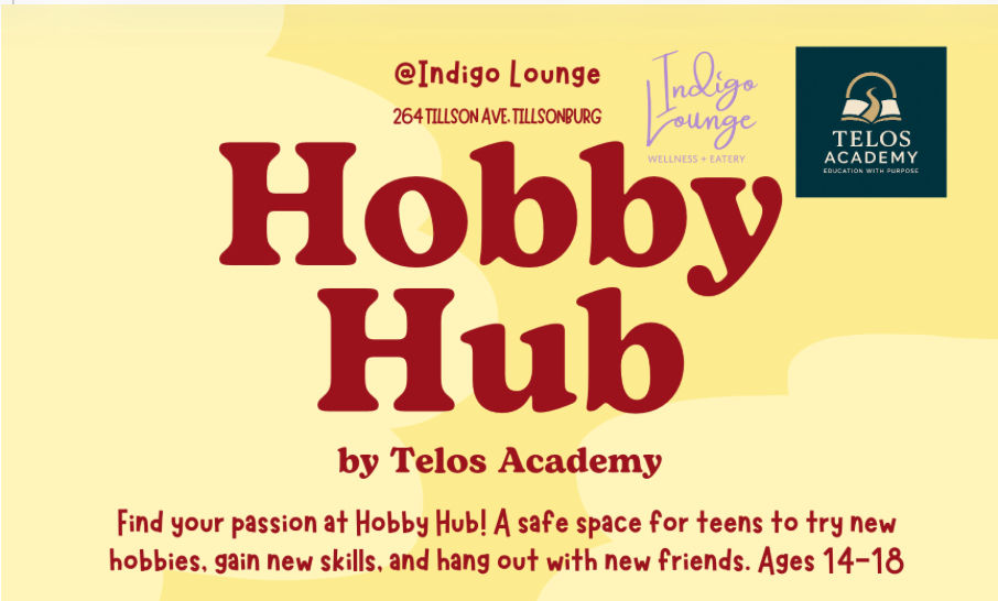 Hobby Hub, by Telos Academy: Weekly Teen Skill Building