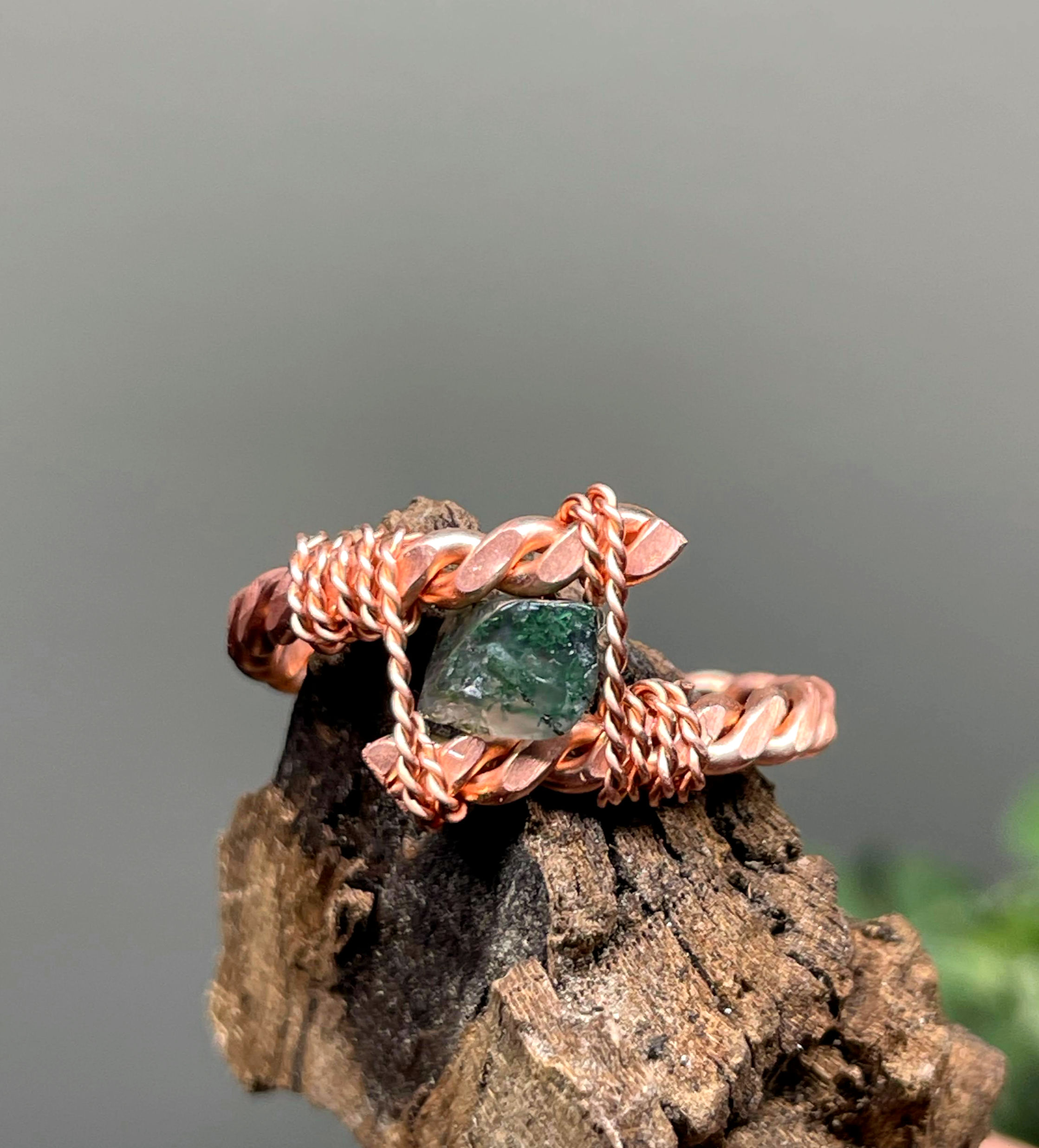 The Sacred Grove Helix Ring