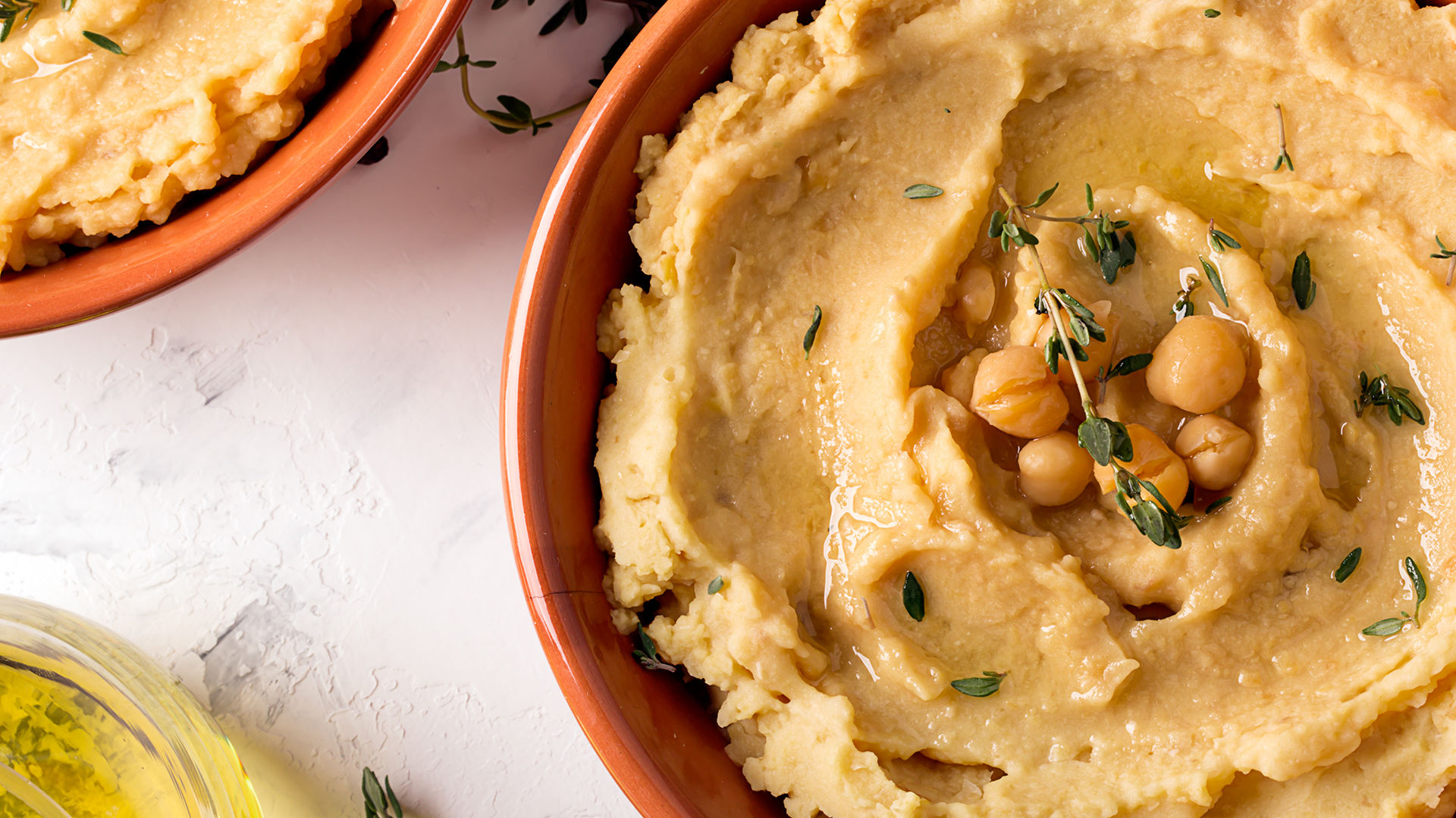 Hummus at Dinner in Dubai