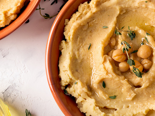 Hummus med chili og blomkål