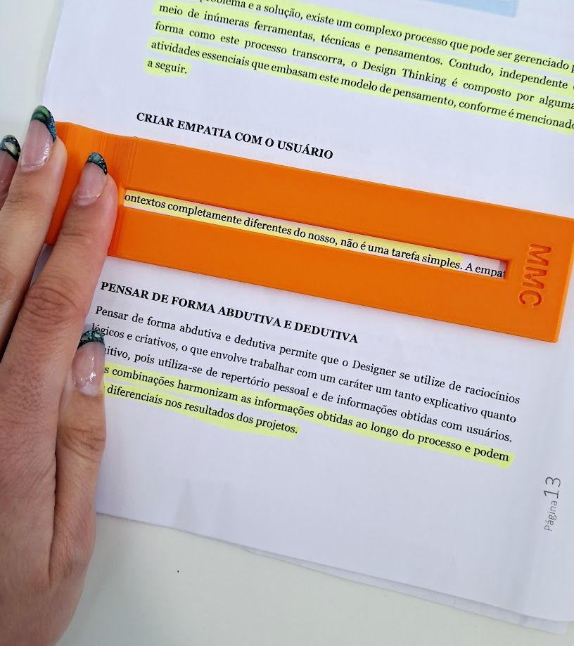 Miniatura: Régua de leitura