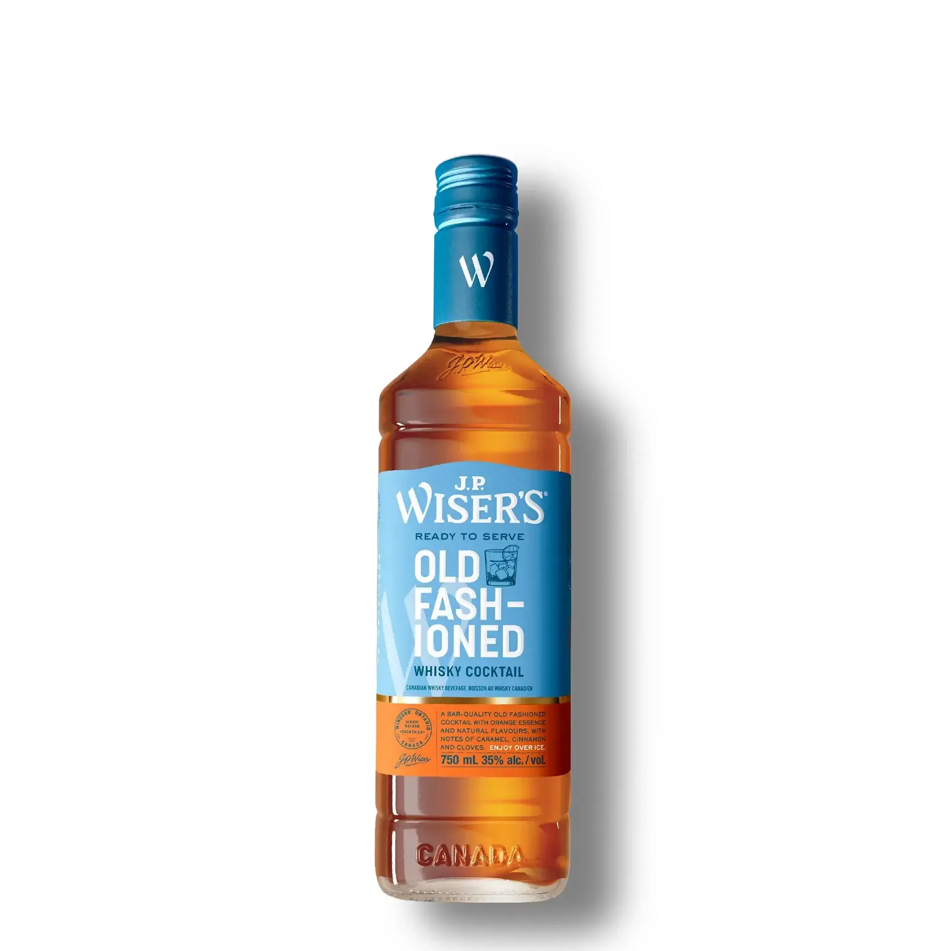 JP Wiser's Old Fashioned Whiskey Cocktail 750 ml