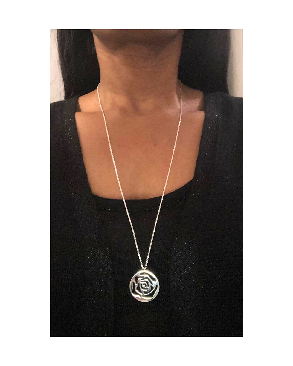 Sautoir Ariel Argent