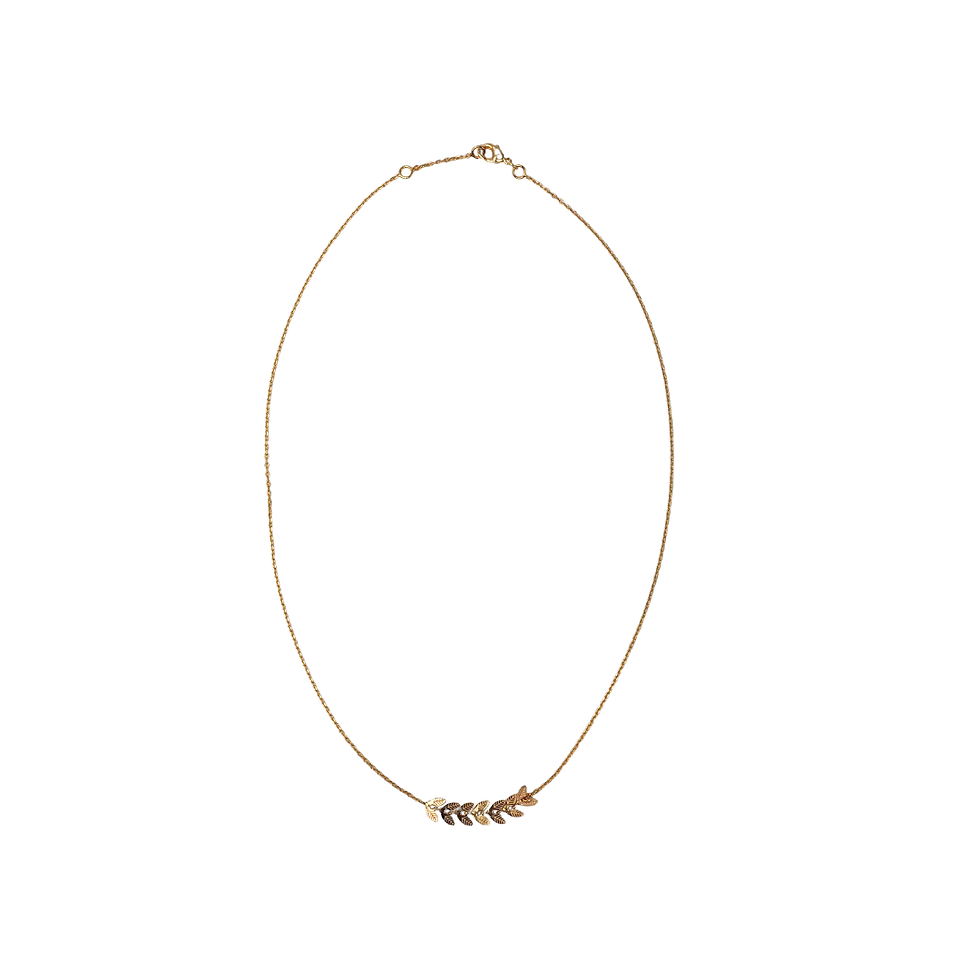 Collier Pégase Plaqué Or