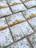 Florence wedding invitation with custom venue illustration