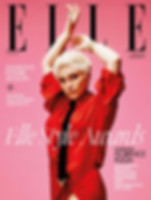 Elle UK Magazine Cover
