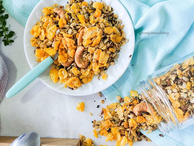 Granola Salgada de Frigideira Funcional