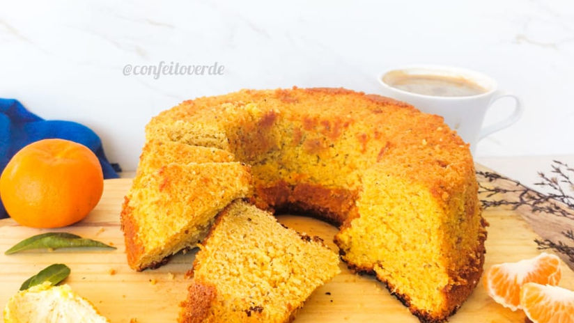 Bolo de Bergamota (Tangerina)