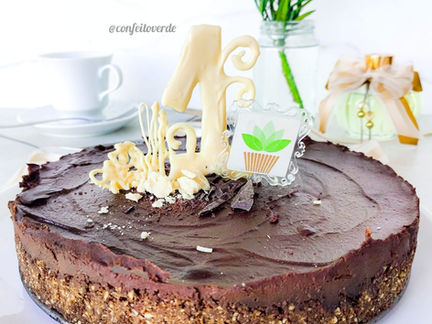 TORTA DE CHOCOLATE DUPLO (Especial 1 ano de Blog)