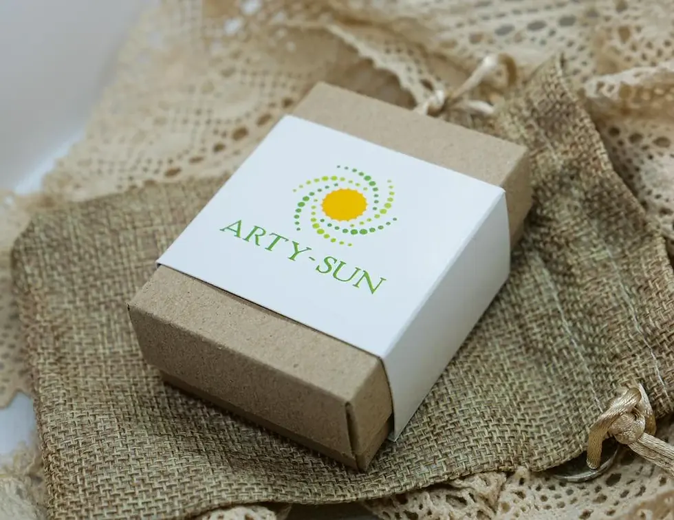 Thumbnail: Natural Fluorite Pendant with Blue Topaz Gemstone-925 Sterling Silver One of A