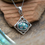 Thumbnail: Roman Glass Pendant - Ancient Roman Glass Silver Jewelry - Israeli Jewelry