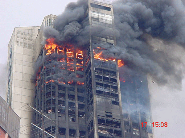 High-Rise Building Fire