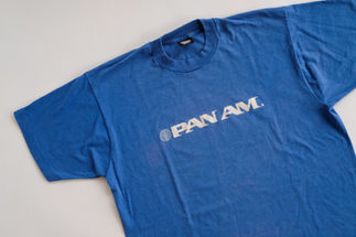 Vintage Pan Am Pan American Airlines Extra Large XL T-Shirt | Screen Stars Best, Made in USA