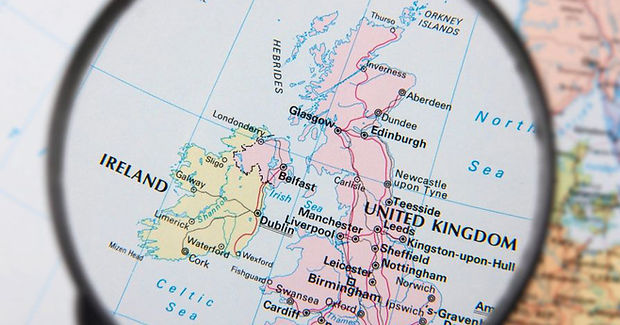 Map of the UK helping to find your nearest tango