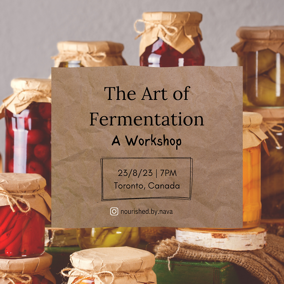 The Art of Fermentation