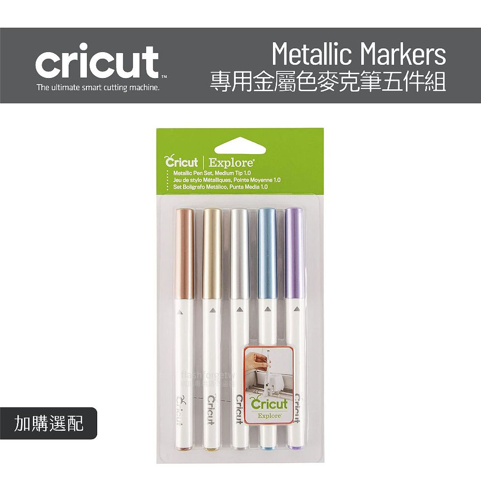 縮圖：Cricut Metallic Markers 原廠金屬色麥克筆五件組 1.0 mm Pens