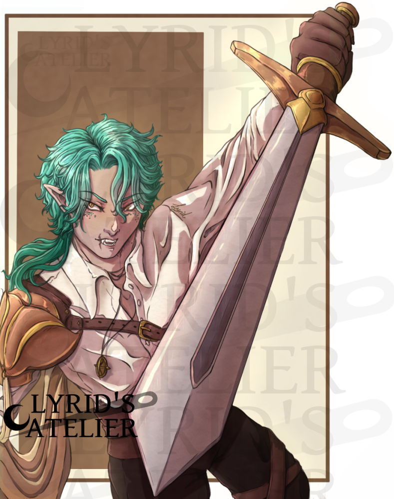 D&D NPC - Paladin Yuan-ti, Ssilias