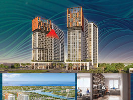 Căn hộ 2 phòng ngủ của Cora Tower