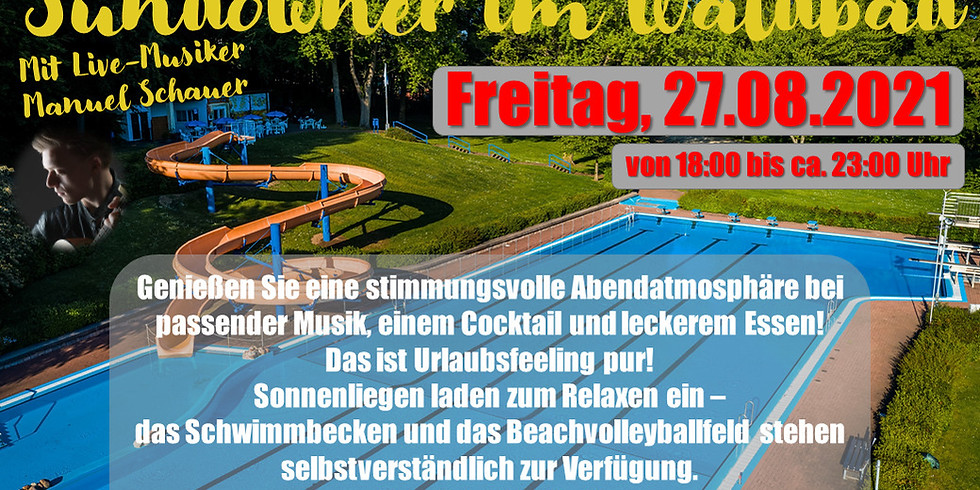 Sundowner im Waldbad