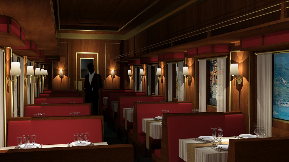 Olive Garden Train Event