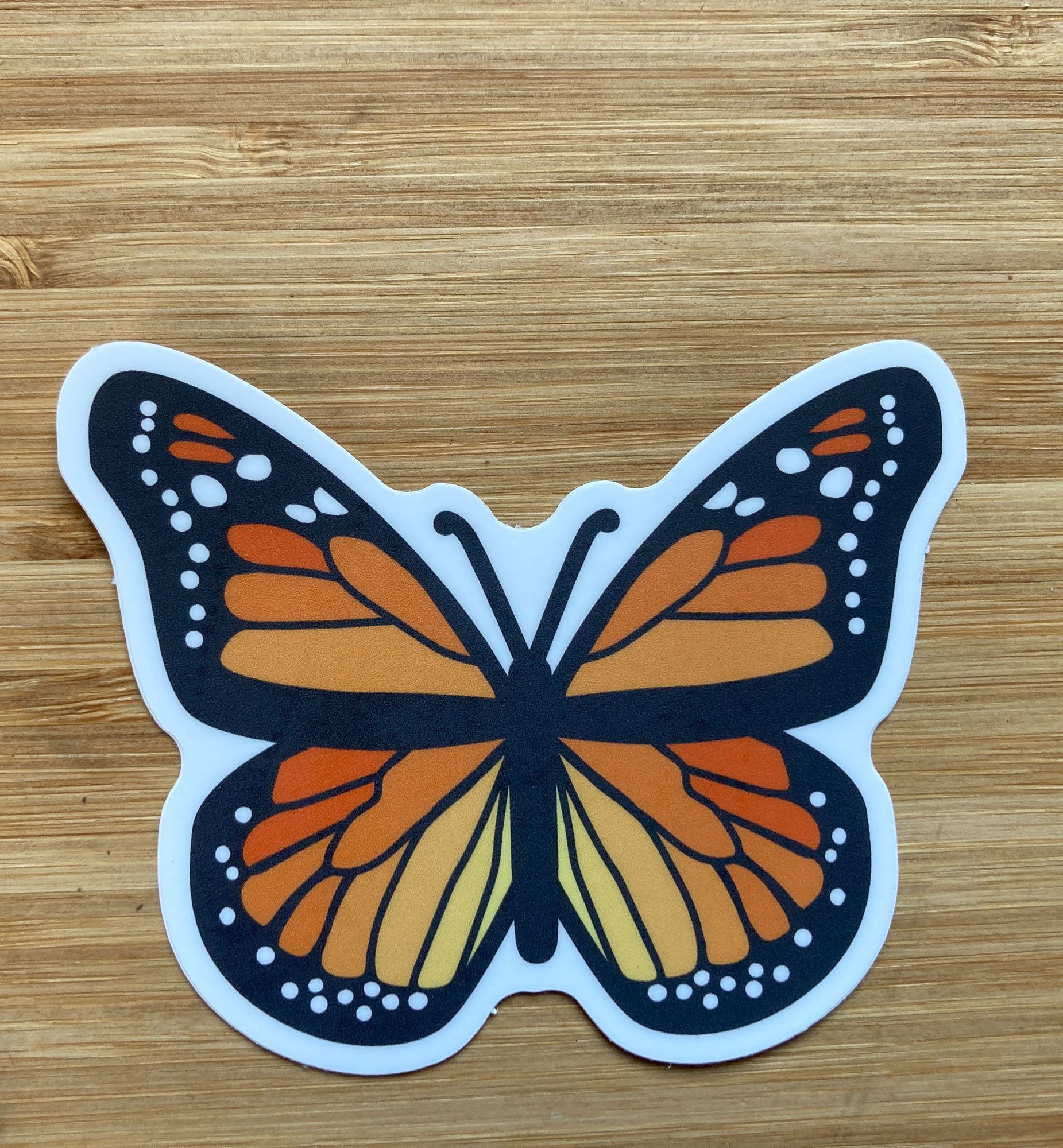 “Butterfly” 2.5” x 3.25” Vinyl Sticker