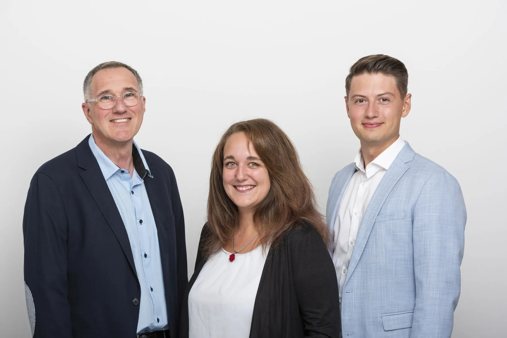 Gründungsteam: Thomas Hecht, Theresa Schober & Jan Roth