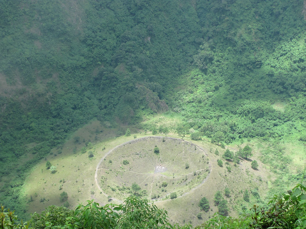 Volcano Crater San Salvador
