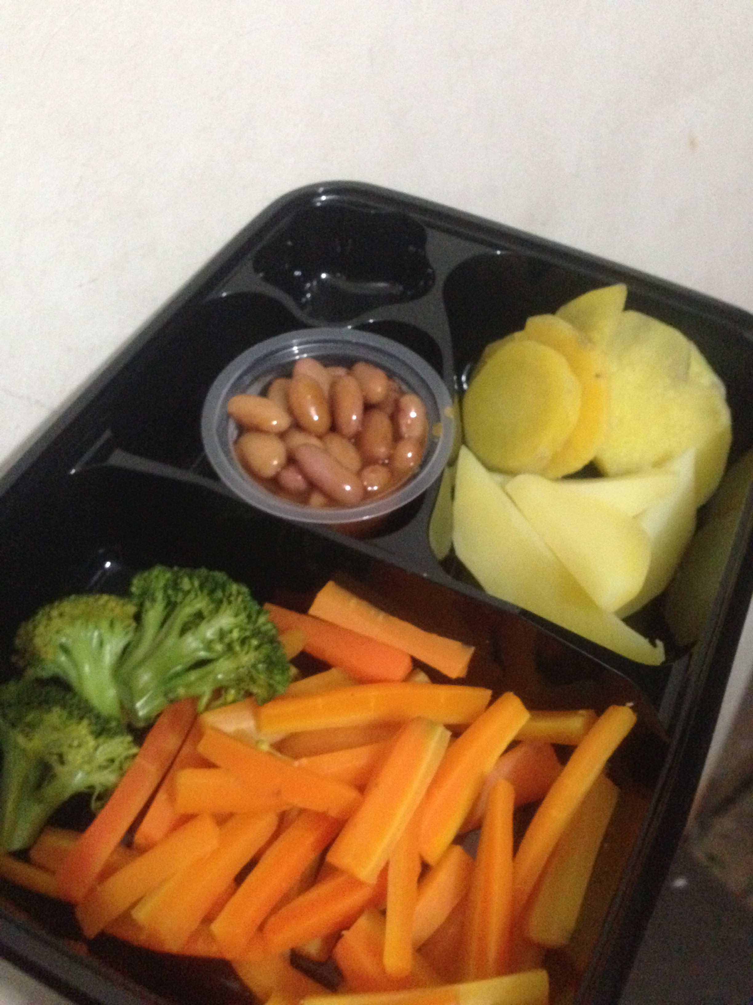 Vegetable and Red bean sauce