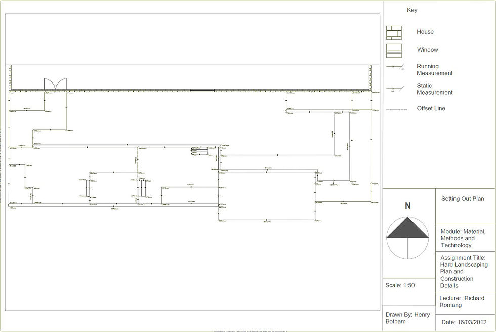 Window Frame Setting Out Plan Technical | henrybothamdesign