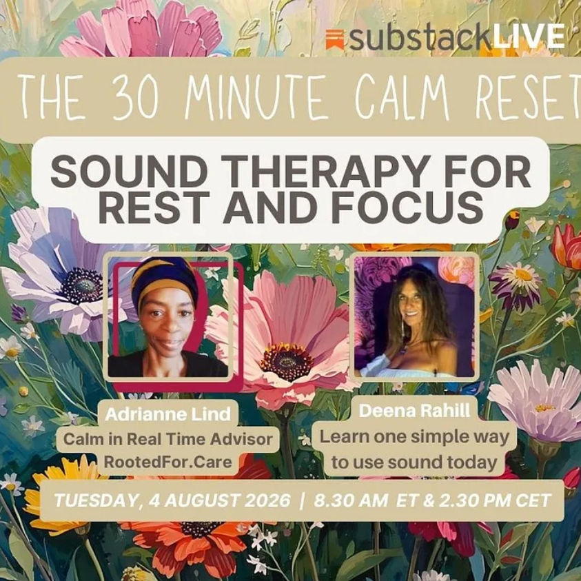 Live Interview- Sound Therapy for Rest & Focus