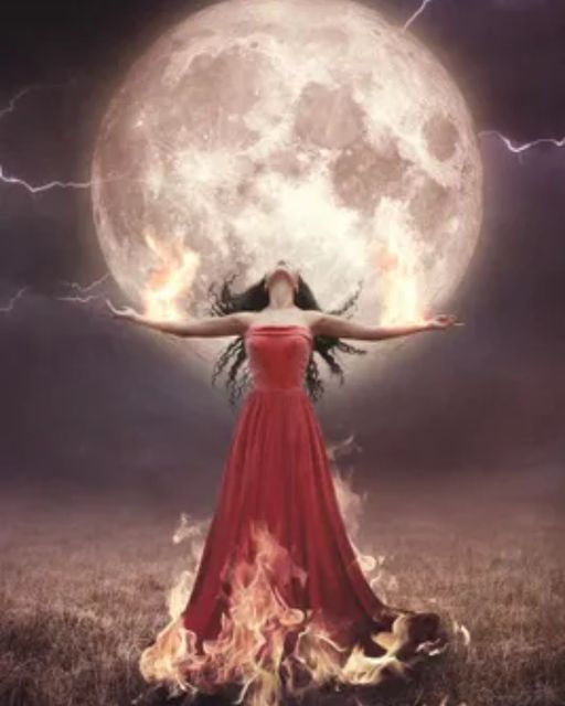Harvest full Moon