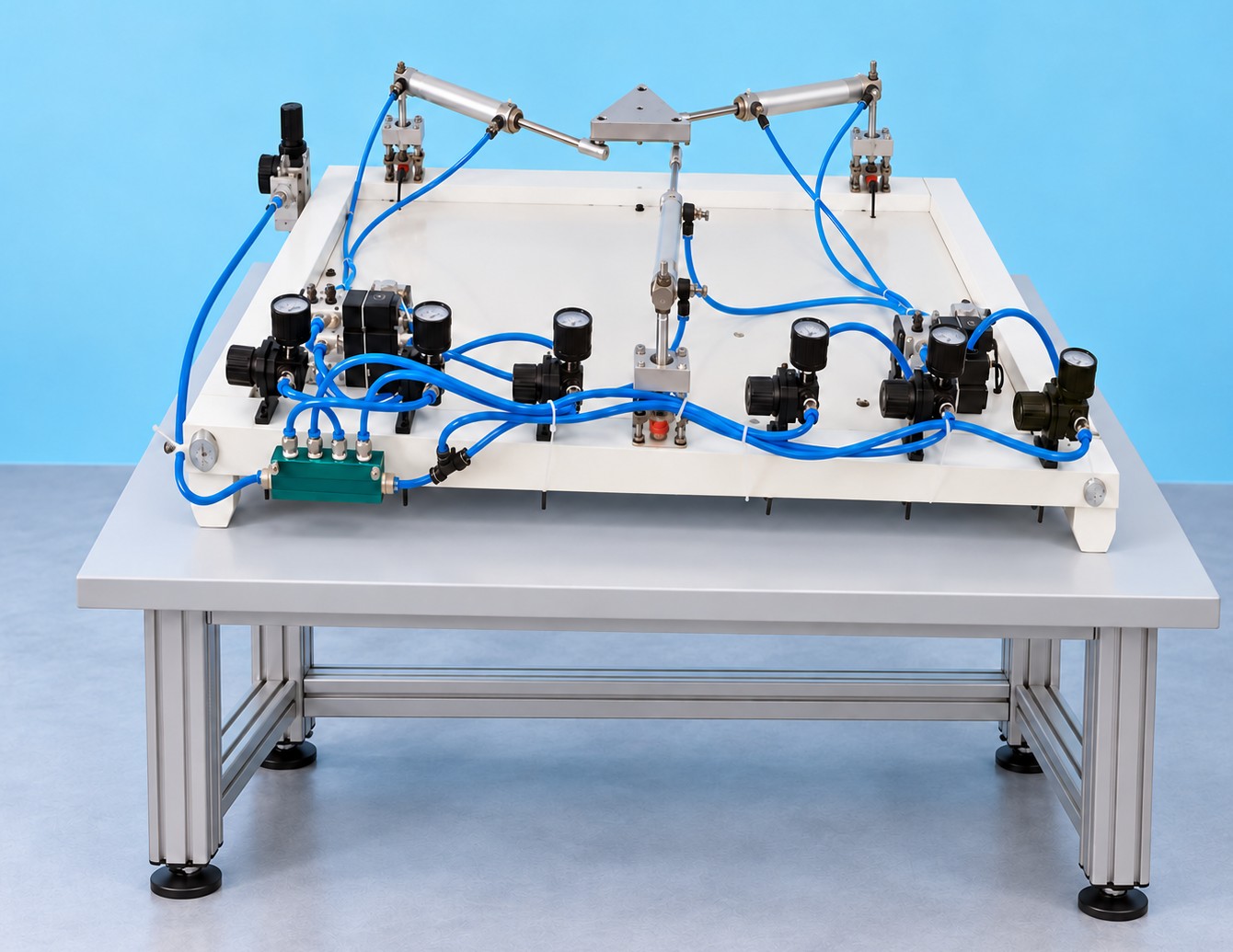 3-RPR pneumatic parallel robot