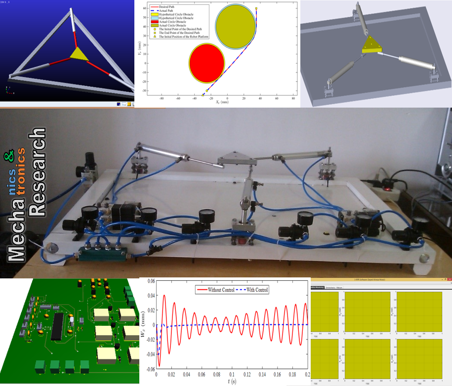 Automatic Rpr 3-RPR Pneumatic Parallel Robot