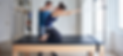 private pilates session in richmond london studio with instructor guidance on classical apparatus