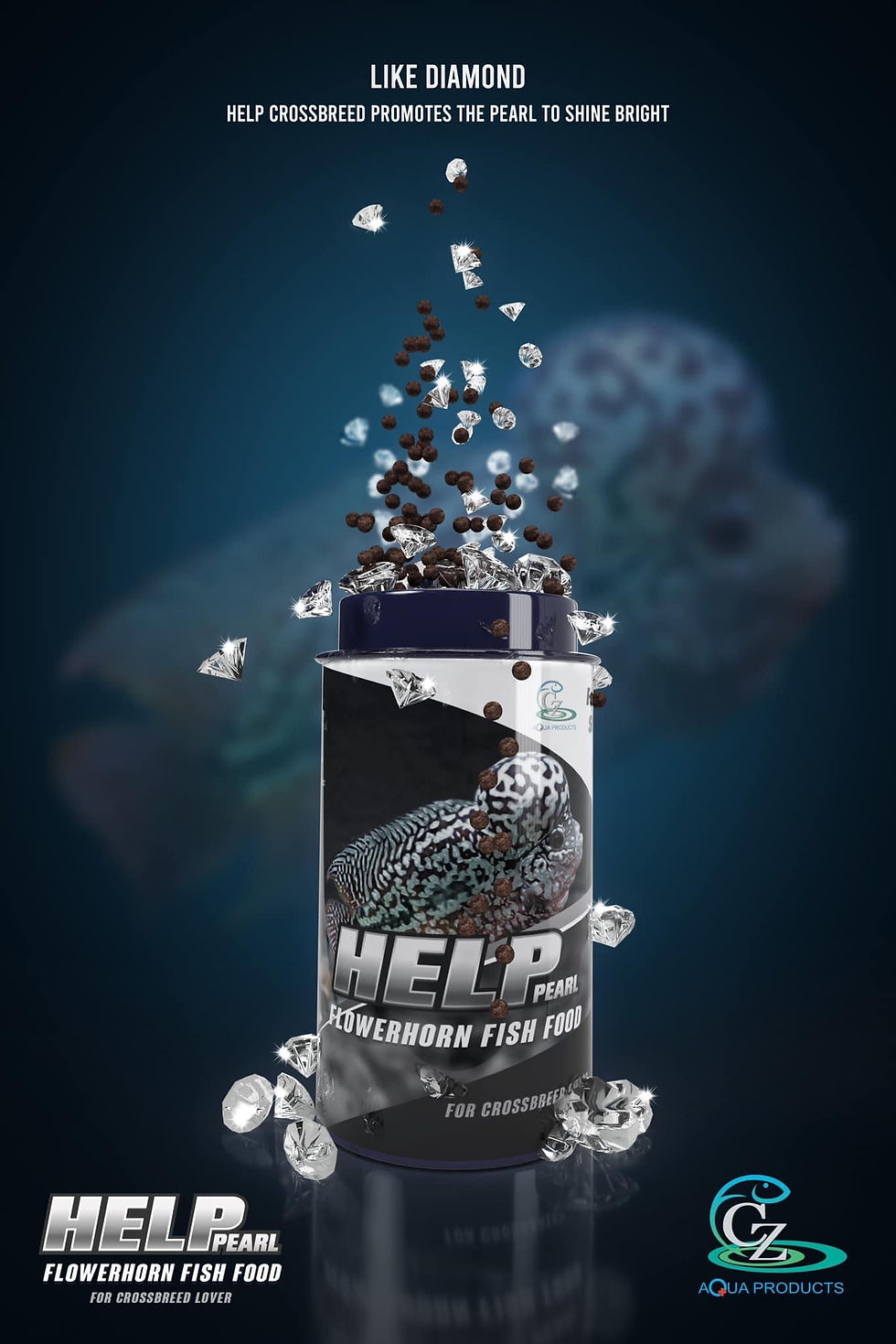 Thumbnail: 2 - CZ AQUA - HELP PEARL 200G (2x100G)
