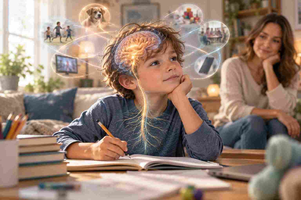 Child anxiety and ADHD symptoms connected through nervous system regulation
