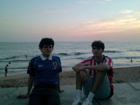 Alan Tirado y Pedro Sánches son hlain, una banda sinaloense de hopecore