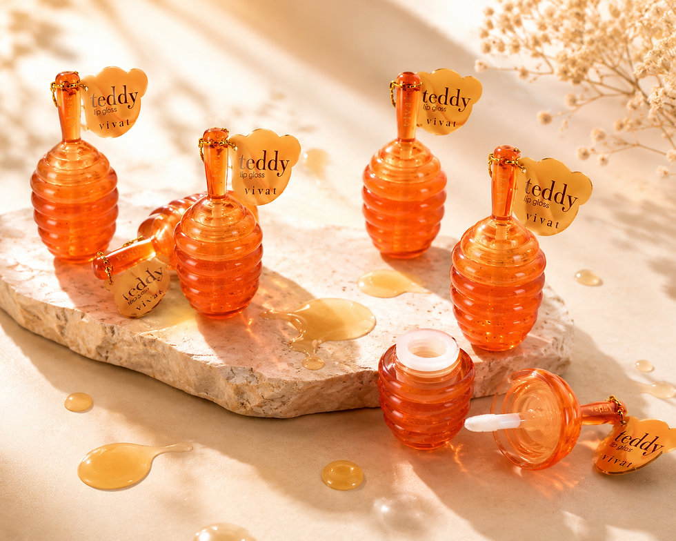 Miniatura: Lip Gloss Hidratante Honey Pot Teddy VIVAI