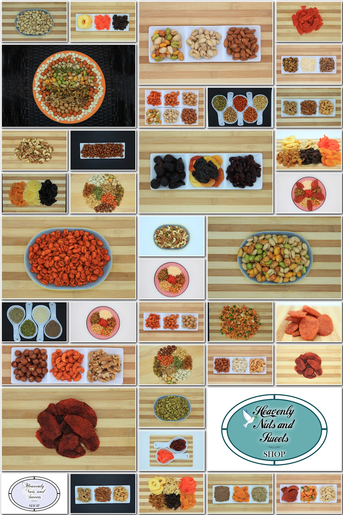 Arranged Food and Objects