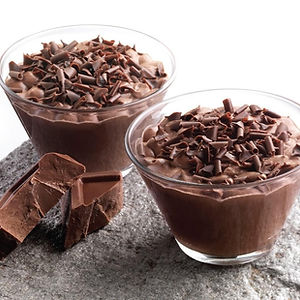 Chocolate Mousse Glass
