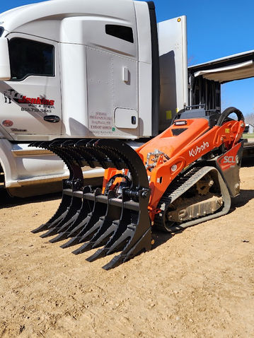 Mini Skid Steer Grapple