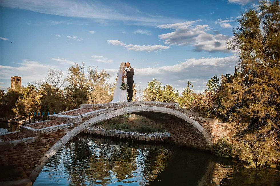 Mariage symbolique à la Locanda Cipriani, Venise