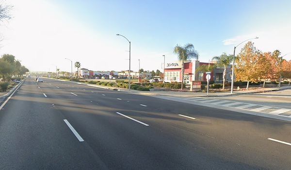 Ramona Expressway and Brennan Avenue Traffic Signal and Signing and Striping, Perris, Riverside County