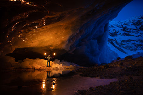 Gletscherhöhle