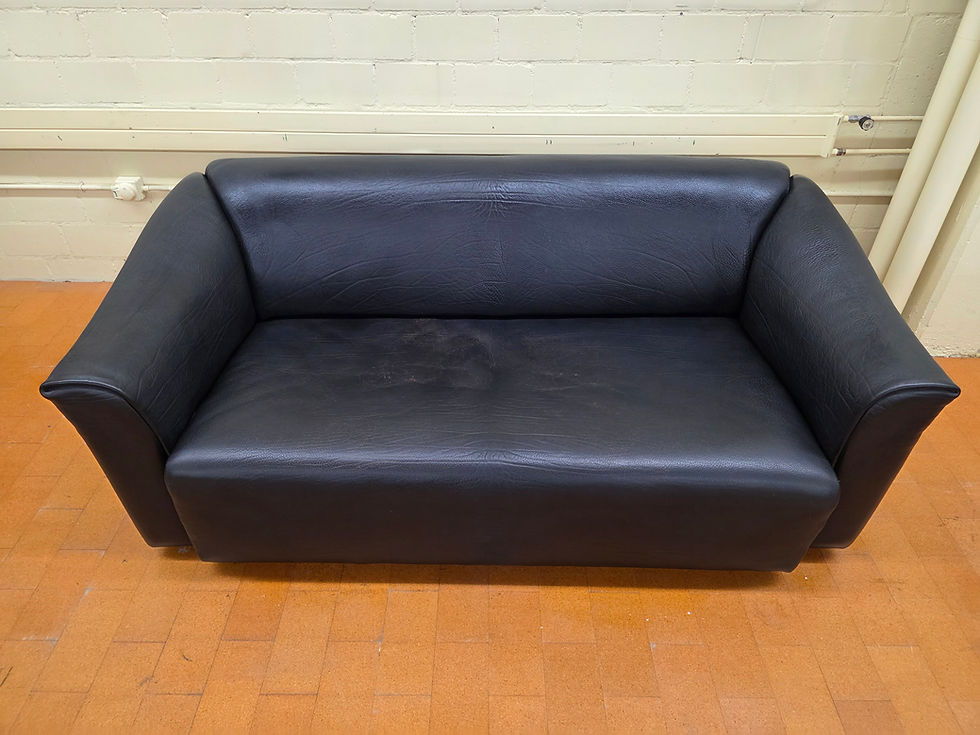 Miniaturbild: Designklassiker Sofa Büffelleder De Sede DS47 