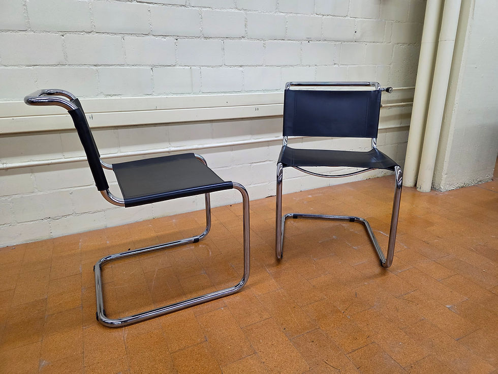 Miniaturbild: Designer Freischwinger Stühle ähnlich S43 Thonet - Breuer